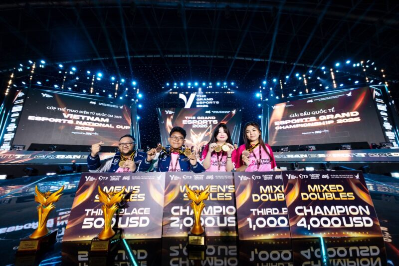 Indonesia Juara Umum Audition Grand Esports Vietnam 2026, Borong Tiga Gelar Juara
