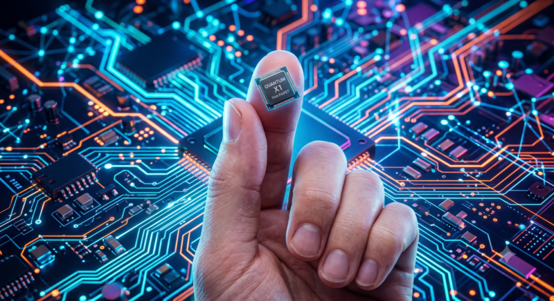 Desain mikrochip modern hasil dari evolusi perkembangan komputer pertama di dunia.