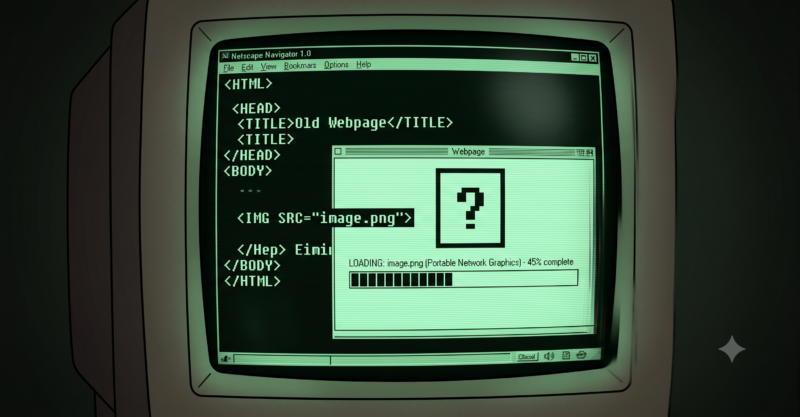 Sempat Mau Bayar, Ini Sejarah Format Gambar PNG yang Unik 3 Dokumentasi era awal adopsi sejarah format gambar PNG pada halaman situs web klasik.