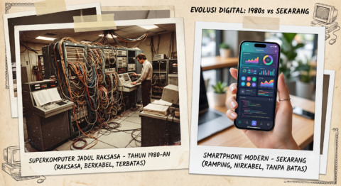 Jauh Banget! Ini Perkembangan Komputer Pertama di Dunia vs Smartphone di Sakumu