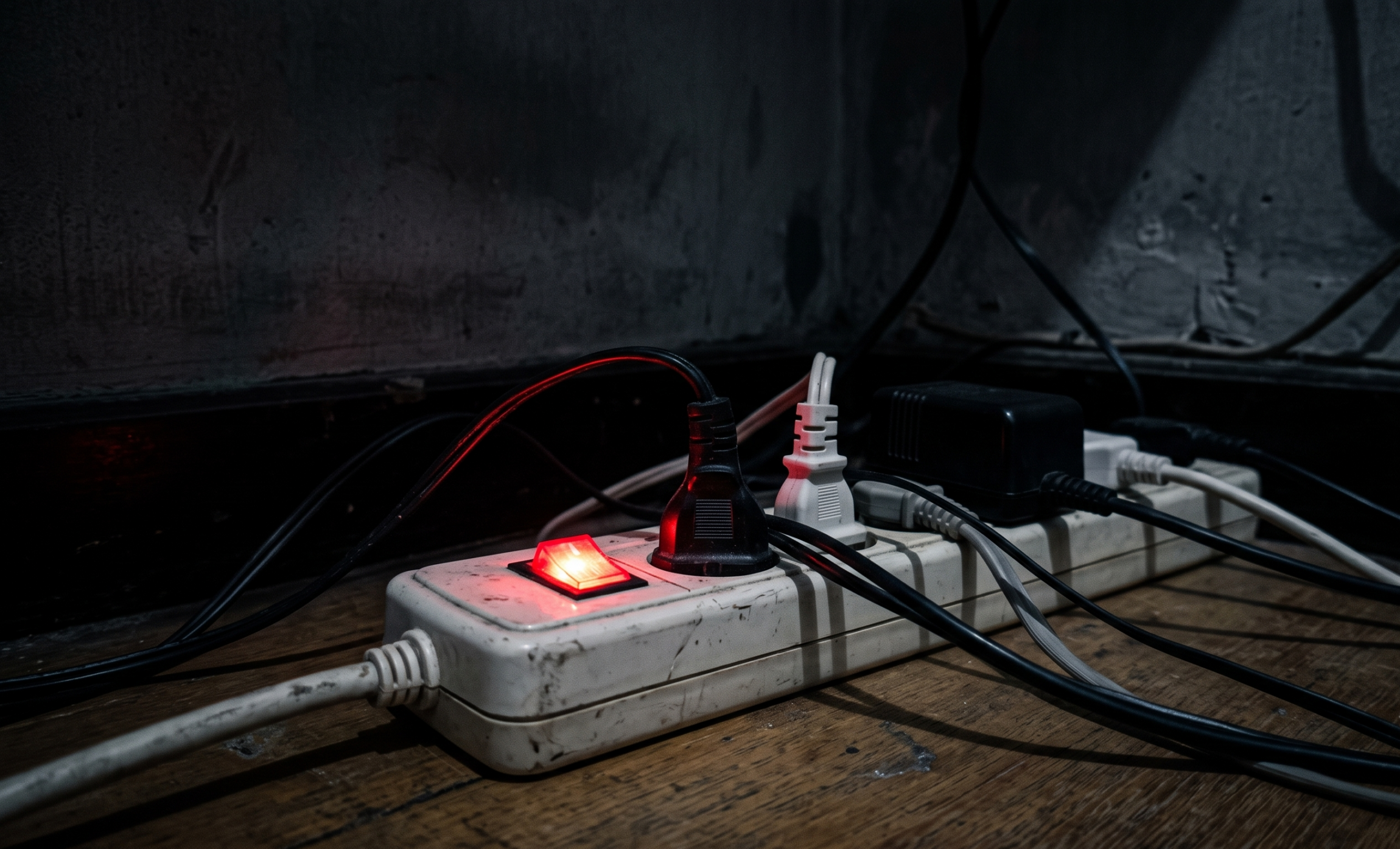 Faktor Tersembunyi Penyebab Tagihan Listrik Naik yang Jarang Disadari 1 Ilustrasi tumpukan colokan kabel elektronik di rumah sebagai salah satu pemicu energi vampir.
