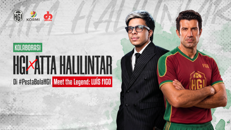 Atta Halilintar dan HGI Hadirkan Luis Figo ke Indonesia untuk Pesta Bola 2026