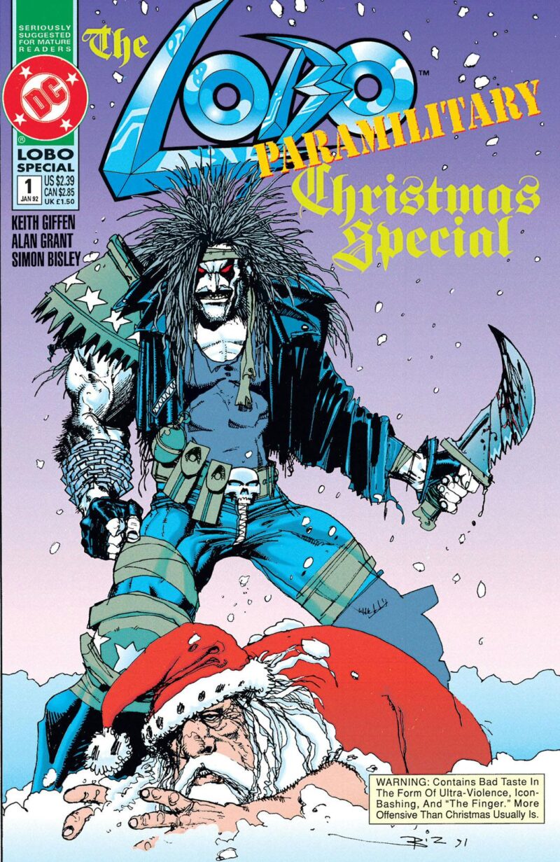 Habis Nonton Supergirl? Ini 5 Komik Lobo Paling Gila yang Wajib Baca! 6 Lobo Paramilitary Christmas Special