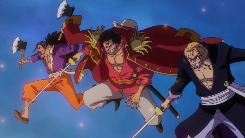 Perbedaan Gaya Bertarung Rayleigh dan Gaban di One Piece 4 Perbedaan Rayleigh dan Gaban