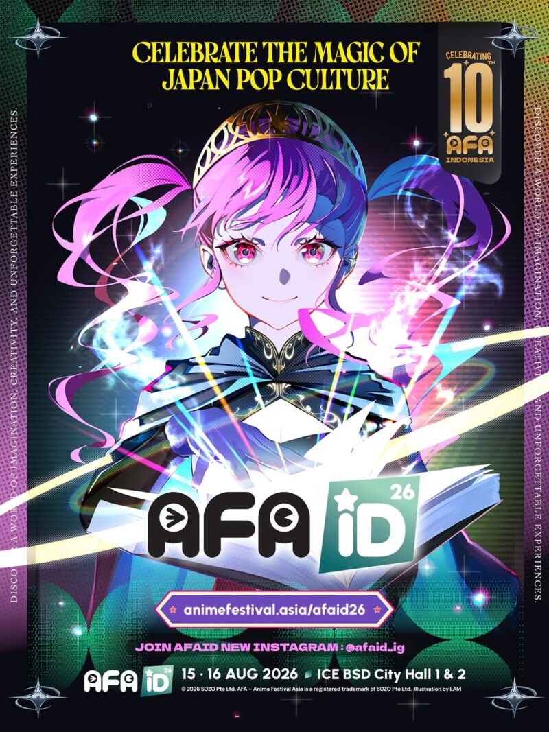 ✨ The Magic Begins.Welcome to the 10th Anime Festival Asia in IndonesiaWere excited to unveil