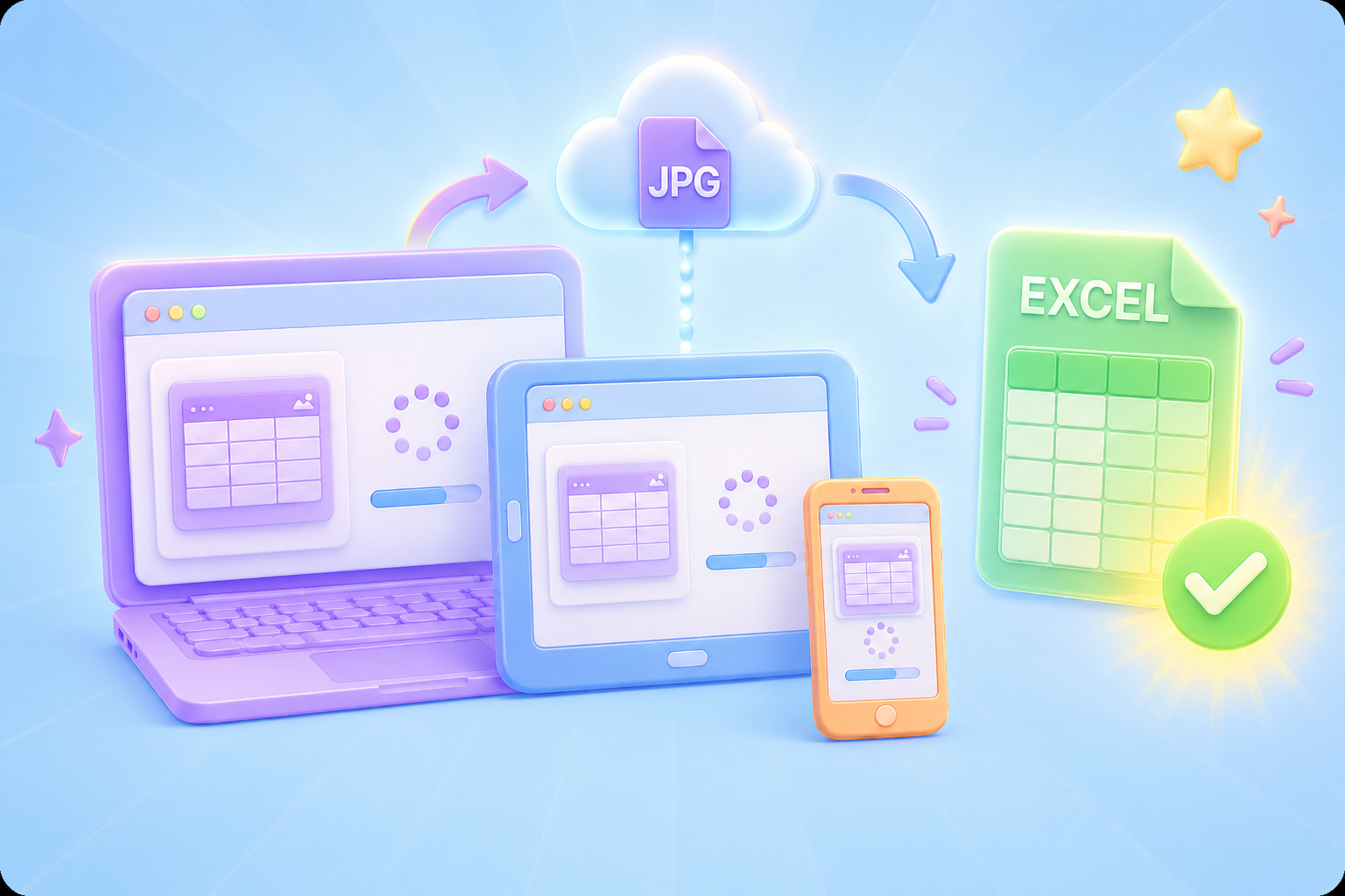 Cara Mengubah JPG Ke Excel Online Gratis