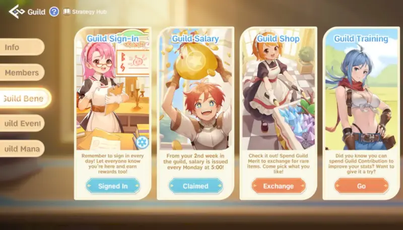Bergabung dengan Guild Secepat Mungkin