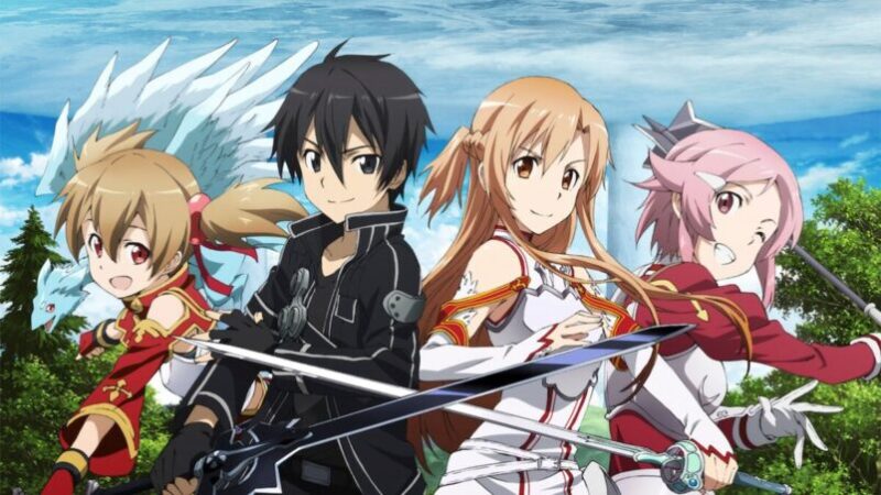 Sword Art Online | Anime Action Mirip Solo Leveling