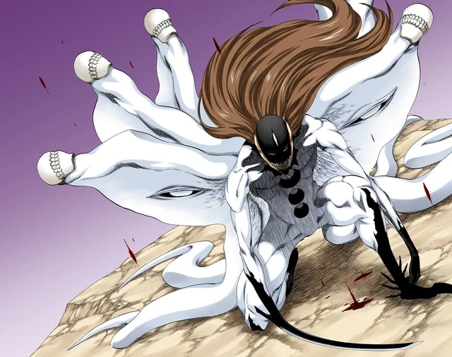 Aizen setelah Menyatu dengan Hogyoku