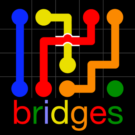 Flow Free Bridges