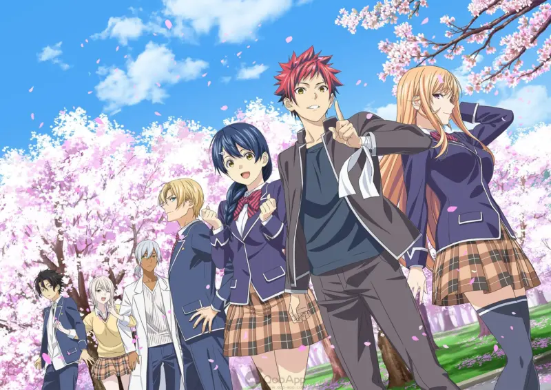 50 Anime Sekolah Terbaik yang Wajib Ditonton, dari Romance hingga Action 24 Food Wars Shokugeki no Soma