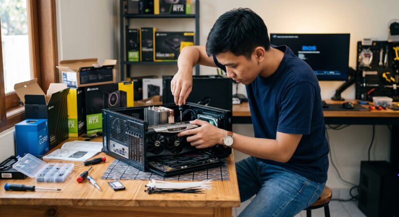 Kesalahan Fatal Merakit PC bagi Pemula dan Cara Menghindarinya