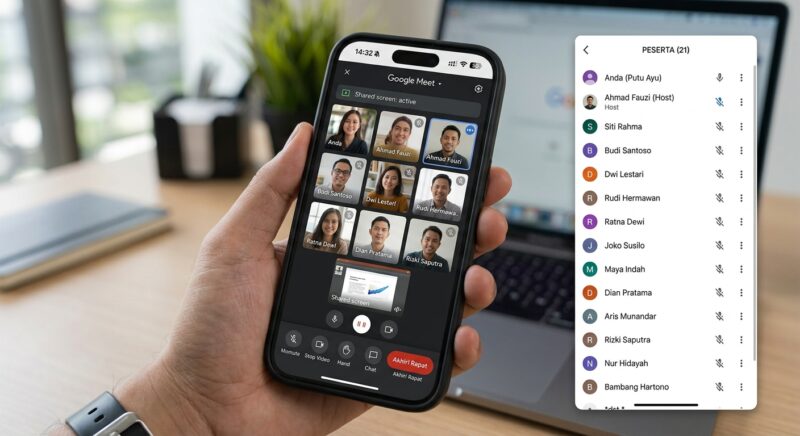 Cara Mengganti Nama di Google Meet di HP dan PC