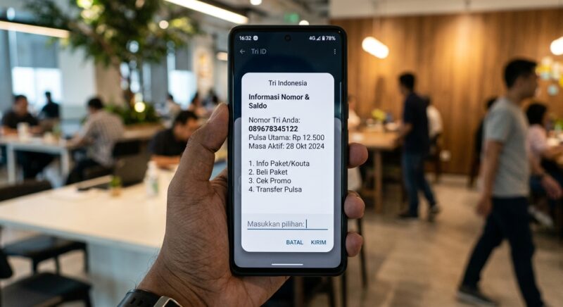 Cara Cek Nomor Tri Lengkap