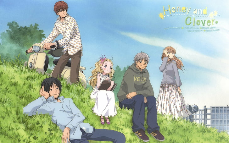 50 Anime Romance Terbaik Sepanjang Masa, Wajib Ditonton 43 Honey and Clover