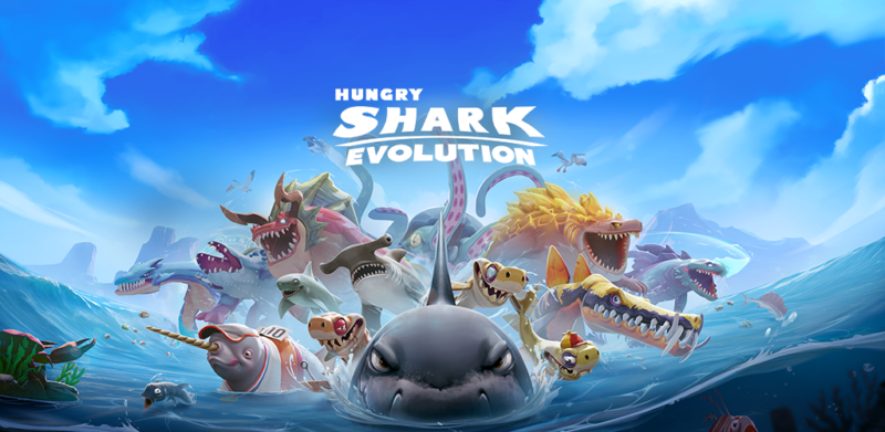 50 Game Android Offline Terbaik yang Seru Dimainkan Tanpa Internet 32 Hungry Shark Evolution