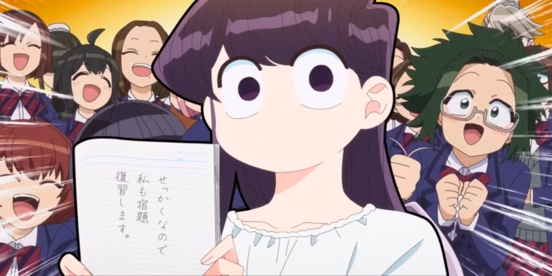 50 Anime Romance Terbaik Sepanjang Masa, Wajib Ditonton 47 Komi Cant Communicate