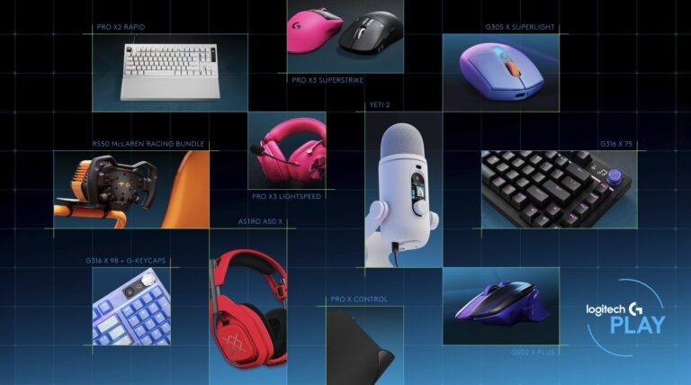 Deretan produk Logitech G yang baru diperkenalkan lewat Logitech G PLAY