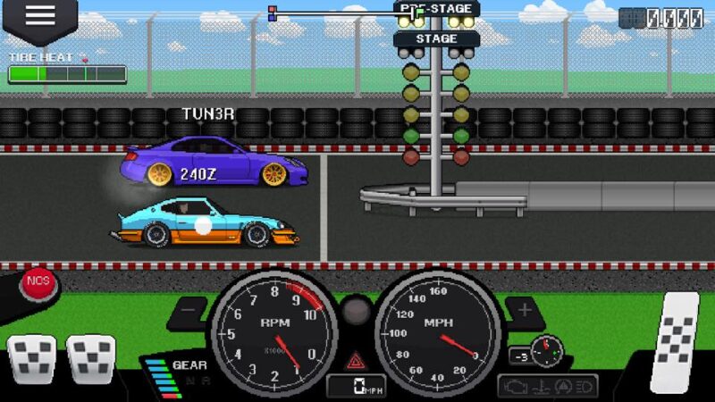 Pixel Car Racer