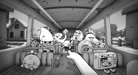 Thank You Bus Driver, Game Mengemudi Bus Chaos dari Double Fine