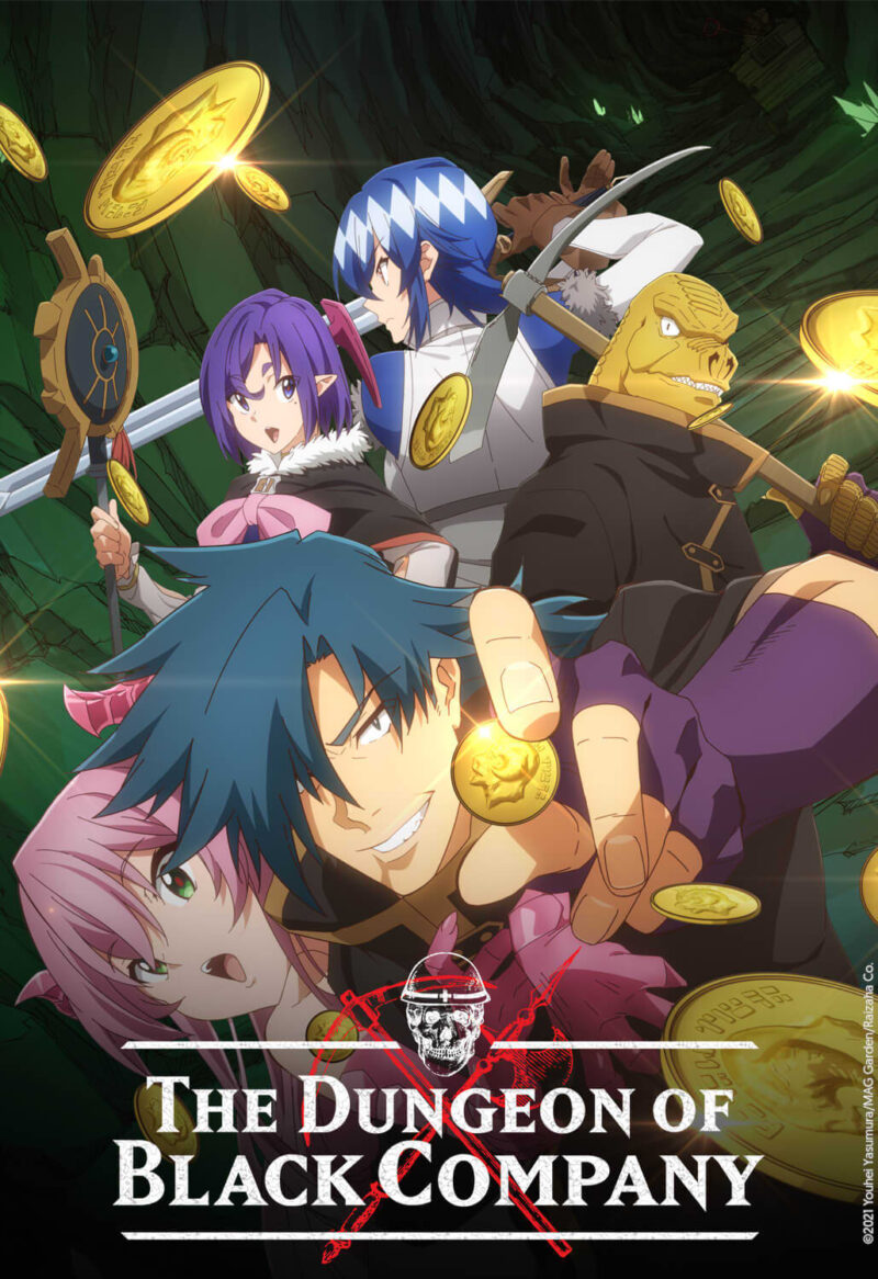 50 Anime Isekai Terbaik Sepanjang Masa yang Wajib Ditonton 37 The Dungeon of Black Company