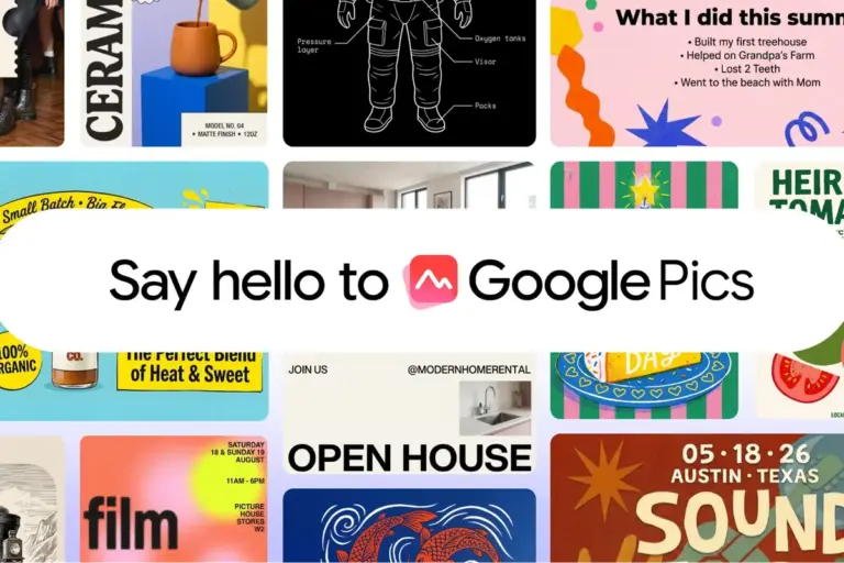Google Pics Rilis, Layanan AI Pembuat Gambar Mirip Canva