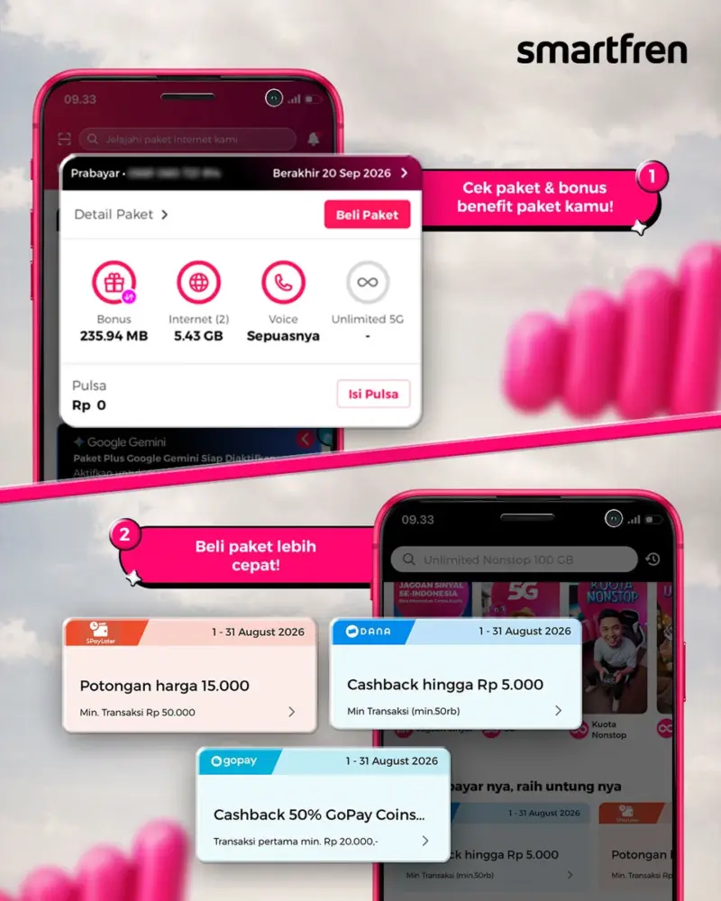 4 Cara Cek Kuota Smartfren Terbaru 2026 Bebas Pulsa 2 Cara Cek Kuota Smartfren Terbaru 2026 Bebas Pulsa