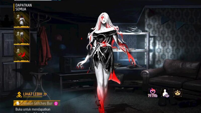 Cara Dapat Bundle Kunti Merah FF di Event Dunia Mistis 2 Bundle Kunti Merah FF