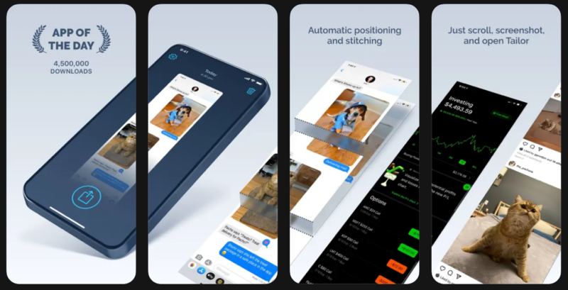 cara screenshot panjang di iphone