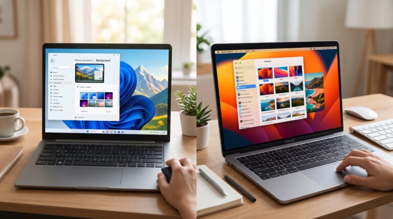 Cara Mengganti Wallpaper Laptop Windows & Mac