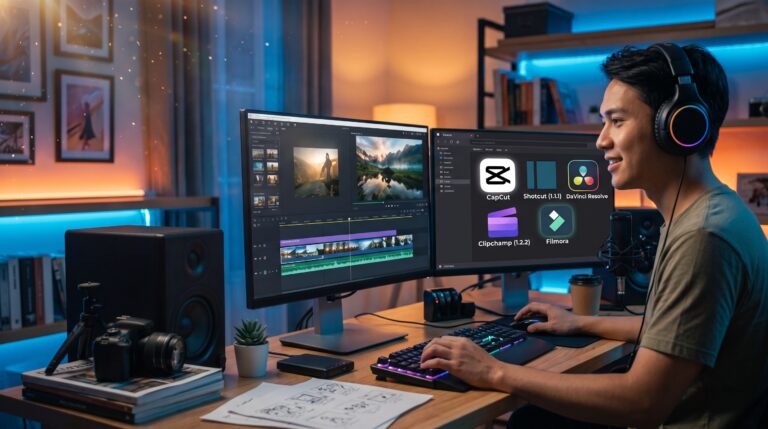 Rekomendasi Aplikasi Edit Video Gratis Terbaik untuk PC