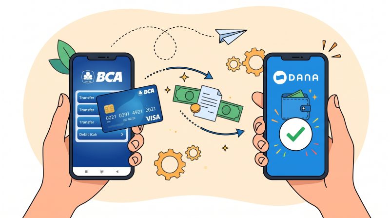 Cara Transfer BCA ke DANA (m-BCA, myBCA, ATM) Terbaru