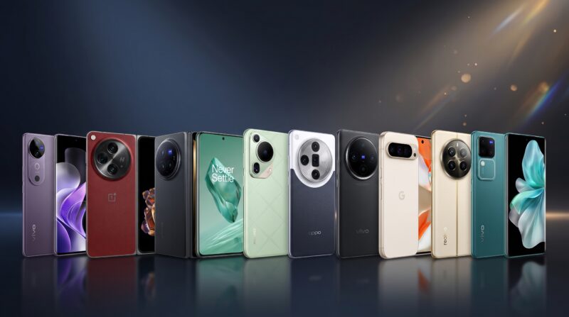 30 HP Android dengan Kamera Terbaik 2026