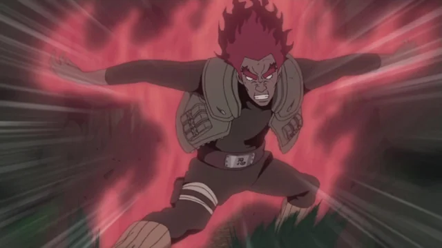10 Transformasi Karakter Anime Paling Ikonik! 8 Gerbang Kedelapan Might Guy
