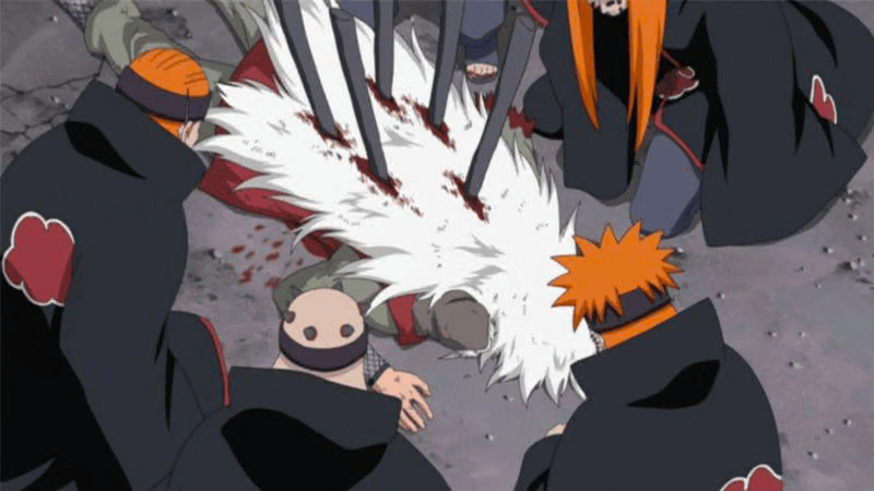 10 Kematian Karakter Anime Paling Menyedihkan 9 Jiraiya
