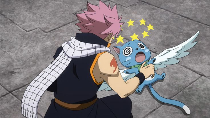 Natsu Dragneel dan Happy