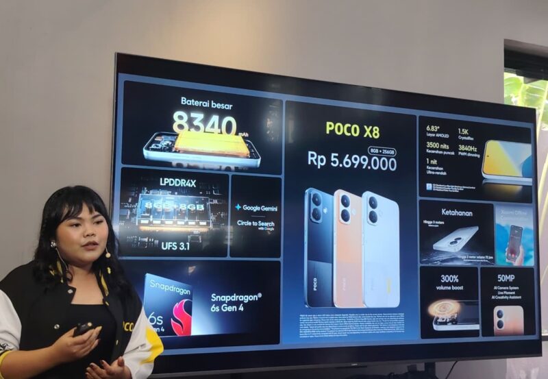 POCO Luncurkan Dua Hape Terbaru: POCO X8 dan POCO C95 Pro 2 POCO X8
