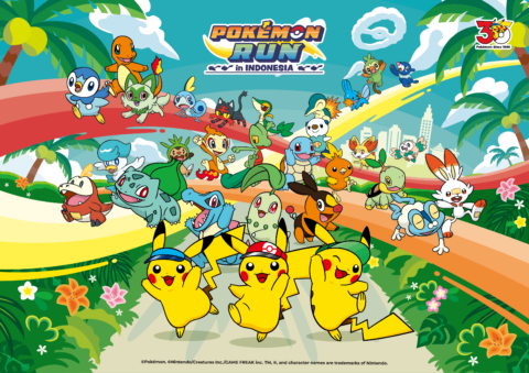 Ikut Lari di Pokémon RUN 30 Indonesia Bisa Dapat Berbagai Merchandise Spesial